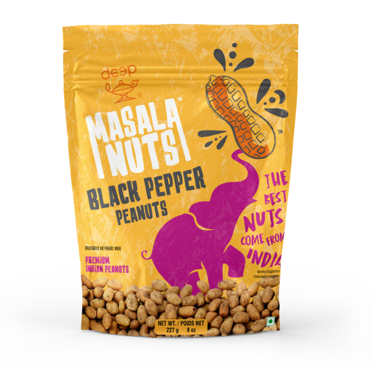 Masala Nuts - Black Pepper Peanuts