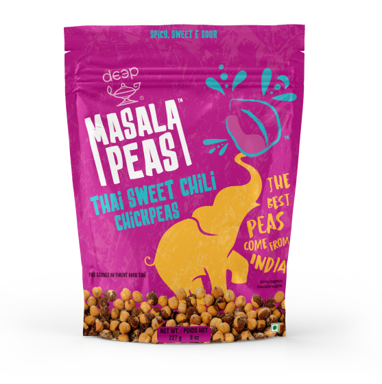 Masala Peas - Thai Sweet Chili Chickpeas
